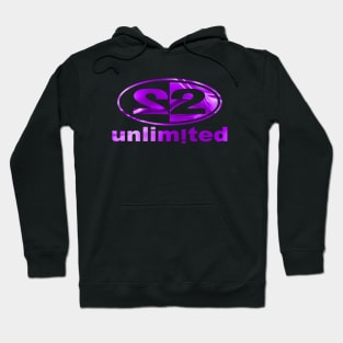 2 UNLIMITED - purple gold collector edition dance music 90s Hoodie